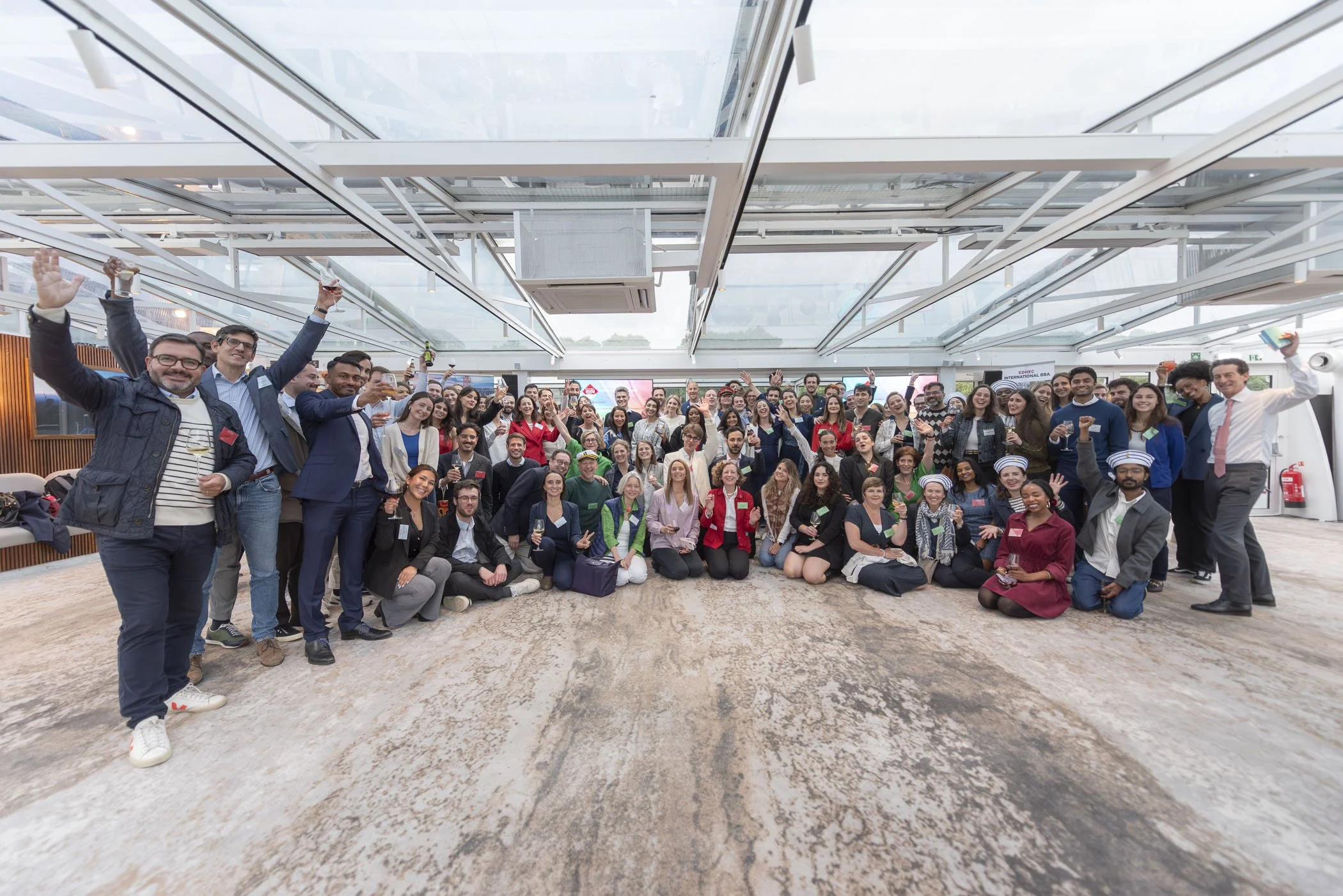 Conference event photographer London — EDHEC Rendezvous 2025 networking