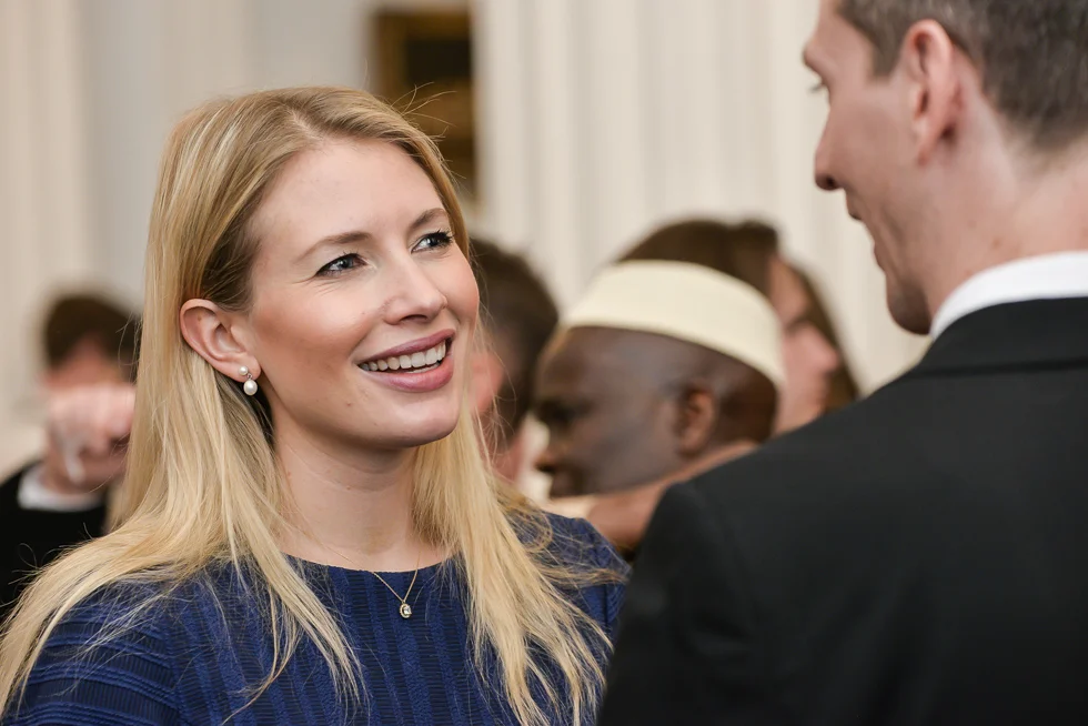 Black tie corporate dinner photography London — Mansion House banquet