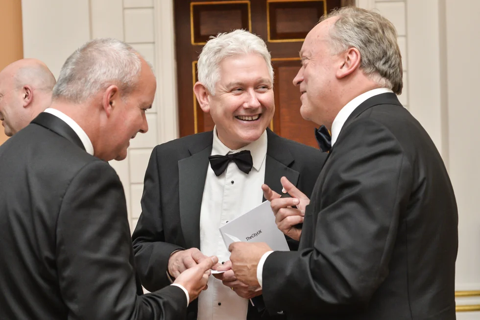 Corporate event photography at Mansion House London banquet
